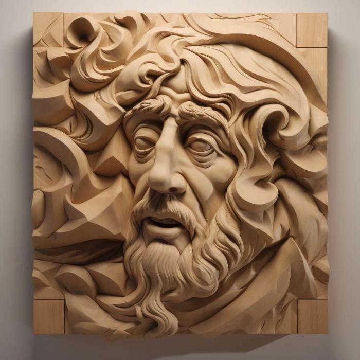 نموذج ثلاثي الأبعاد لآلة CNC 3D Art 